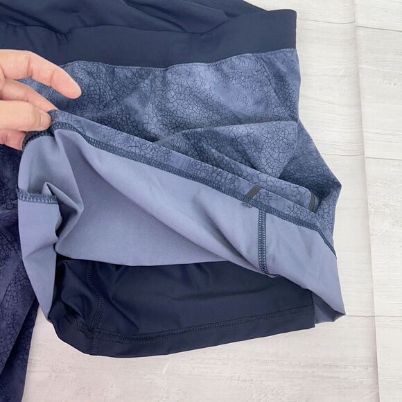 VRST Shorts Men XXL 7" Stealth 2 in 1 Boxer Woven Brief Lined Blue Golf Gym NWT - Picture 7 of 12